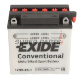 Μπαταρία -EXIDE- 12N9-4B-1, 9Ah 12V
