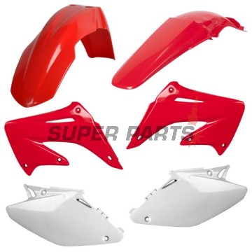 Σετ πλαστικών -POLISPORT- HONDA CR 125/250 2004-2007