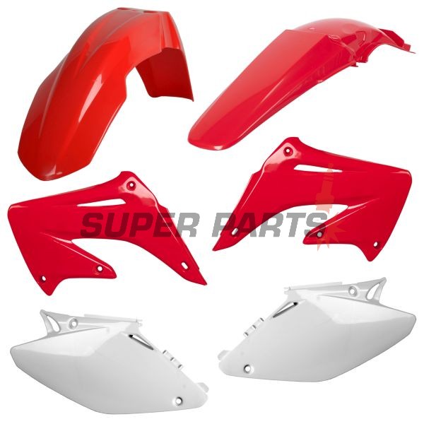 Σετ πλαστικών -POLISPORT- HONDA CR 125/250 2004-2007
