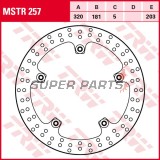 Δίσκος φρένου -TRW- MSTR257, 320mm, BMW K1300R/K1300S/K1300GT + K1600GT, K1600GTL, K1600B (2007-2018)