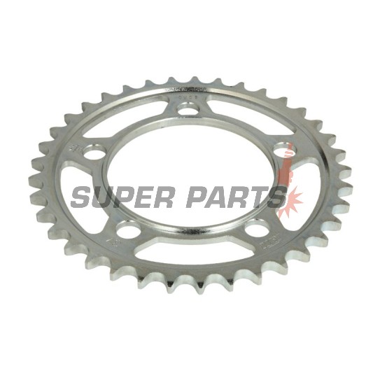 Πίσω γρανάζι -JT- JTR898,37, 37 δόντια, ατσάλινο, KTM Duke 1000 2005-2009, RC8 1190 2008-2015, SM 990 2009-2013, SMR 990 2011, Super Duke 990 2005-2013, Supermoto 950 2005-2010, Supermoto 990 2005-2011