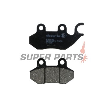 Τακάκια φρένων -BREMBO- 07005, Cagiva, Garelli, Honda Dylan, PGO, SYM / 50-150cc (1993-2006)