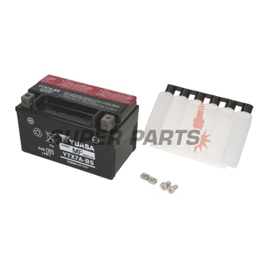 Μπαταρία -YUASA- YTX7A-BS, 6Ah 12V