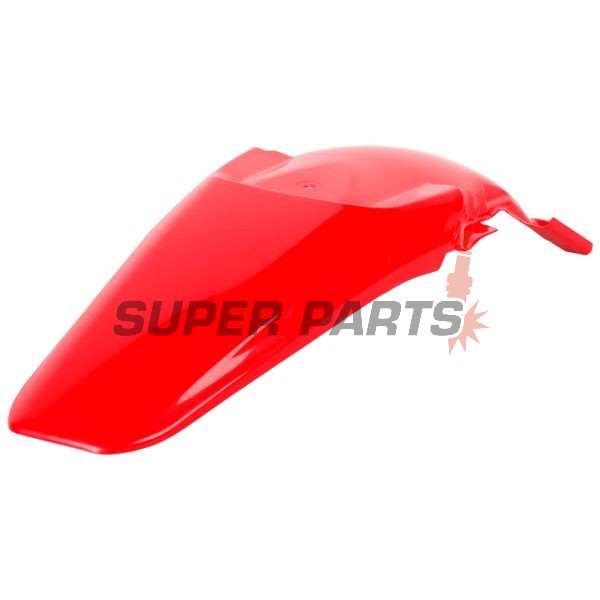 Πίσω φτερό/ουρά -POLISPORT- κόκκινο, HONDA CR 150 2007-2023