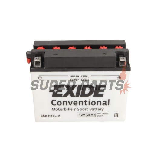 Μπαταρία -EXIDE- Y50-N18L-A, 20Ah 12V