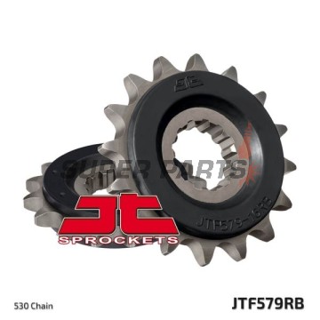 Μπροστινό γρανάζι -JT- JTF579,18, 18 δόντια, Yamaha FJ 1100 1984-1985, FJ 1200 1986-1996, FZ1 1000 2006-2015, FZS 1000 2001-2005, MT-01 1670 2004-2011, RD 500 1984-1987, RZ 500 1984, XJR 1200 1995-1998, XJR 1300 1998-2017