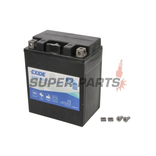 Μπαταρία -EXIDE- YTX14AH-BS READY, 12Ah 12V