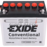 Μπαταρία -EXIDE- 12N24-4A, 24Ah 12V