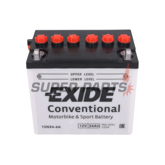 Μπαταρία -EXIDE- 12N24-4A, 24Ah 12V