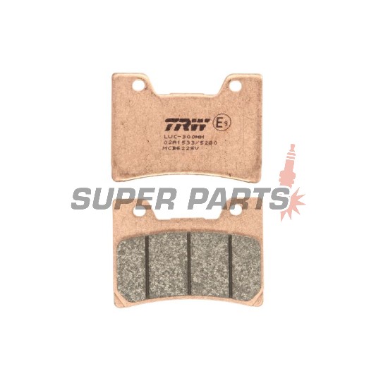 Τακάκια φρένων -TRW- MCB622SV, Yamaha FZR Genesis 600/1000, TDM 850, VMX-12 VMAX 1200 _1989-2002)