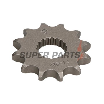 Μπροστινό γρανάζι -JT- JTF426,12, 12 δόντια, Suzuki DR 100 1983-1990, DR 125 1982-1990, GN 125 1982-1983, 1991-2001, GS 125 1983-2000, RM 100 1976-1977, SP 100 1983