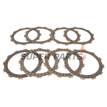 Σετ δίσκων συμπλέκτη -4 RIDE- TCS3386, CCM DS 644 2004, Suzuki DR 650E 1999