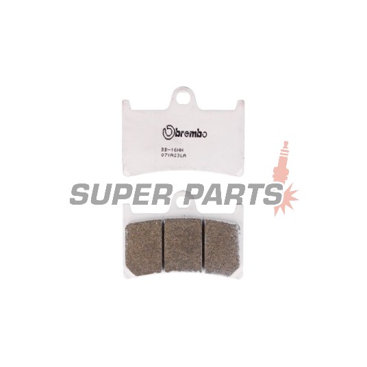 Τακάκια φρένων -BREMBO- 07YA23LA, Yamaha 125-1700cc MX/TT/VP/YP/BT/FJR/FZ1/FZ6/FZR/FZS/MT-07/MT-09/MT-10/TDM/XJR/XSR/XV/YZF/YZF-R1/YZF-R6