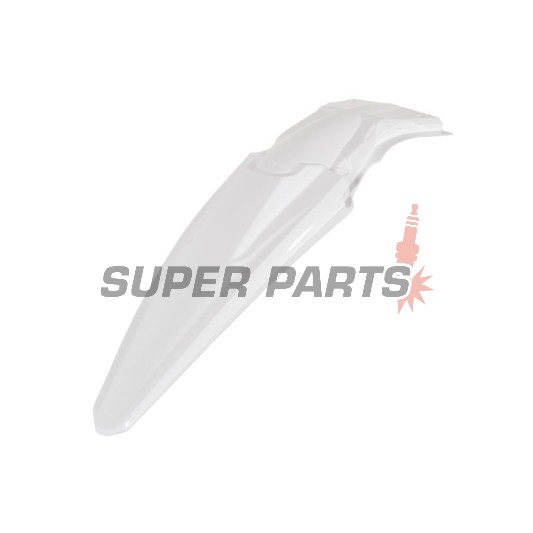 Πίσω φτερό/ουρά -POLISPORT- λευκό, KAWASAKI KX 250/450 2019-2023