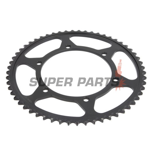 Πίσω γρανάζι -JT- JTR1847,57, 57 δόντια, ατσάλινο, Yamaha FZR 250 1989, FZR 400 1988-1995, SRX 600 1990-1994, TDR 125 1993-2002, TZR 125 1996-2000, TZR 80 1996, XT 250 2008-2018