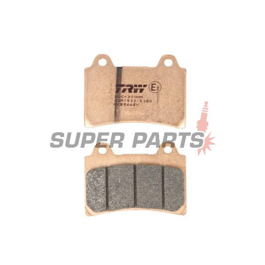 Τακάκια φρένων -TRW- MCB584SV, Triumph Tiger 900 1993-1998; Yamaha FJ 1200, FZR 750/1000, TRX 850, XJR 1200, XVZ 1300 1987-2001