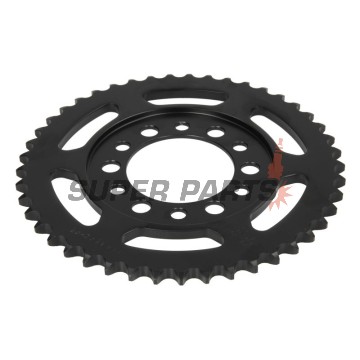 Πίσω γρανάζι -JT- JTR1842,45, 45 δόντια, ατσάλινο, Yamaha AG 200 1984-1994, DT 125 1974, 1976-1977, DT 175 1974-1977, 1979-1981, TW 125 1998-2004, TW 200 1989-2018, TW 225 2002-2006, XT 125 1982-1987, XT 200 1982-1983, XT 350 1985-2000