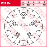 Δίσκος φρένου -TRW- MST374, 245mm, Yamaha FZ1 Fazer/N + FZ6 Fazer/S2/N + FZ8 Fazer/N + MT-03 660 + XJ6 Diversion/N (2004-2015)