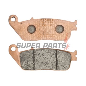 Τακάκια φρένων -FERODO- FDB570ST, Honda CB 500F/CBR 500R/Rebel 500, NSS Forza 125/300 2013-2019