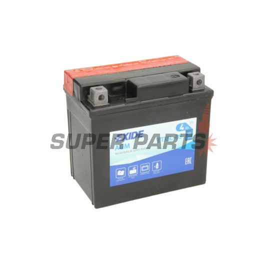 Μπαταρία -EXIDE- YTX5L-BS, 4Ah 12V