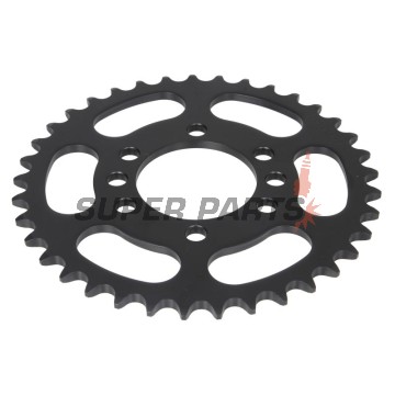 Πίσω γρανάζι -JT- JTR1826,37, 37 δόντια, ατσάλινο, Kawasaki KFX 400 2003-2006, KSF 400 2003-2006, Suzuki GS 300 1982-1985, LT 160 1989-2001, 2003-2004, LT 230 1985-1993, LT 250 1985-1990, 1992-1993, LT-F 160 1991-2004, LT-Z 400 2002-2008
