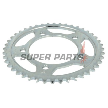 Πίσω γρανάζι -JT- JTR1304,44, 44 δόντια, ατσάλινο, Honda CB 600 1998-2013, CB 650 2014-2019, CBF 500 2004-2008, CBF 600 2004-2013, CBR 600 1997-2000, 2011-2014, CBR 650 2014-2018, CBR 900 1996-1999, VT 750 1997-2007, 2010-2013
