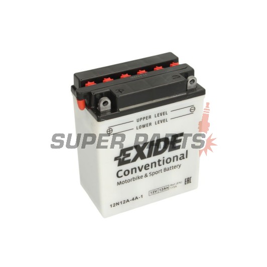 Μπαταρία -EXIDE- 12N12A-4A-1, 12Ah 12V