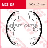 Σιαγόνες φρένων -TRW- MCS837, 160x30mm, Honda TRX Fourtrax 70/300FW/350/400 Rancher-Foreman/450 Foreman/500FA/650 Rincon (1986-2009)