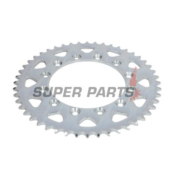 Πίσω γρανάζι -JT- JTR245/2,48, 48 δόντια, ατσάλινο, Gilera RC 600 1989-1992, Honda CB 250 1982-1984, 1996-2001, NSR 250 1986-1987, NX 250 1988-1990, VTR 250 1998, 2009-2012, VTZ 250 1988, XL 350 1984-1987, XL 500 1979-1981, XL 600 1983-1987