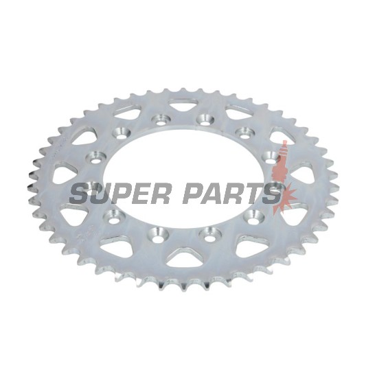 Πίσω γρανάζι -JT- JTR245/2,48, 48 δόντια, ατσάλινο, Gilera RC 600 1989-1992, Honda CB 250 1982-1984, 1996-2001, NSR 250 1986-1987, NX 250 1988-1990, VTR 250 1998, 2009-2012, VTZ 250 1988, XL 350 1984-1987, XL 500 1979-1981, XL 600 1983-1987