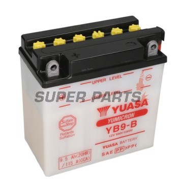 Μπαταρία -YUASA- YB9-B, 10Ah 12V
