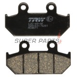 Τακάκια φρένων -TRW- MCB571, Honda CBR1000F (1987-1988), NX650 Dominator (1993-1994), RS125R (1988), VFR700F/Interceptor (1986-1987), VTZ250 (1988), XL400V Transalp (1992)