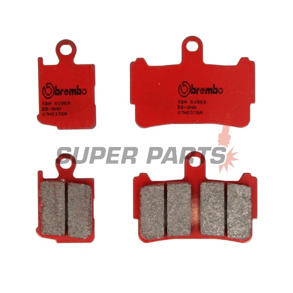 Τακάκια φρένων -BREMBO- 07HO37SA, Honda VFR 1200F/VFR 1200F DCT V4
