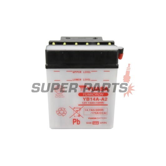 Μπαταρία -YUASA- YB14A-A2, 15Ah 12V