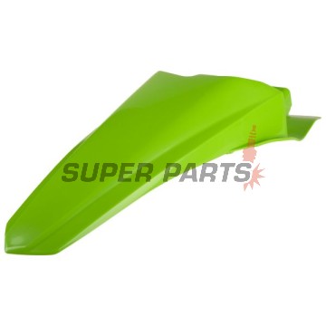 Πίσω φτερό/ουρά -POLISPORT- πράσινο, KAWASAKI KX 85 2014-2021