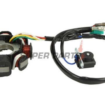 Στάτης (αστέρι) -MOTORIX- 8 Πηνία, 5 pin, GY6 125/150cc, Kymco