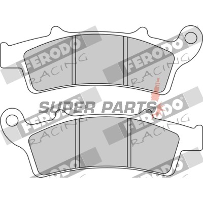 Τακάκια φρένων -FERODO- FDB2105EF, Aprilia Atlantic/Scarabeo/Sportcity (125-500, 2003-2015); Kymco People 125i GT; Malaguti Madison 250/400; Peugeot Elyseo 125; Piaggio Beverly 350