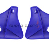 Μπροστινά πλαϊνά πλαστικά -POLISPORT- μπλε, YAMAHA YZ 250 2001-2002