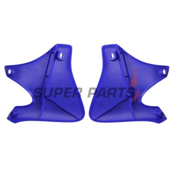 Μπροστινά πλαϊνά πλαστικά -POLISPORT- μπλε, YAMAHA YZ 250 2001-2002