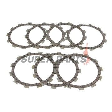 Σετ δίσκων συμπλέκτη -TRW- MCC443-7, Yamaha TT250R (1993-2000), TT-R250 (1996-2000), WR250R/WR250X (2008-2016)