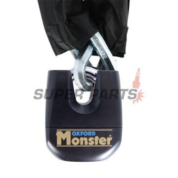 Κλειδαριά -OXFORD- OF31, Monster 11mm, μαύρος