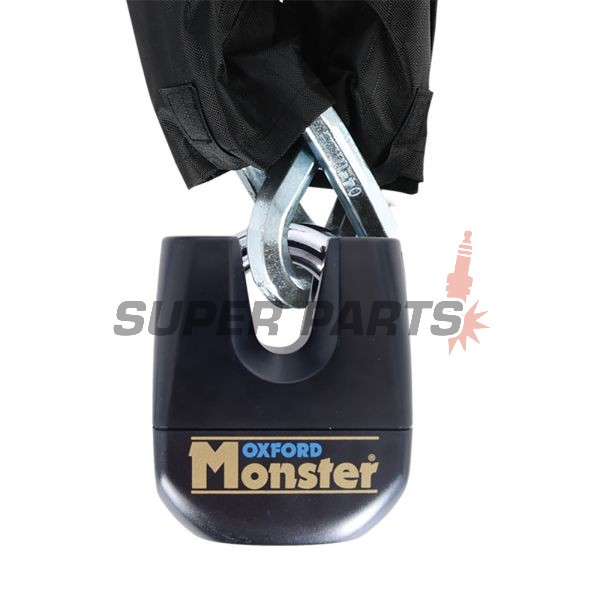 Κλειδαριά -OXFORD- Monster 11mm, μαύρος