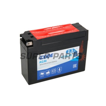 Μπαταρία -EXIDE- YT4B-BS, 2.3Ah 12V