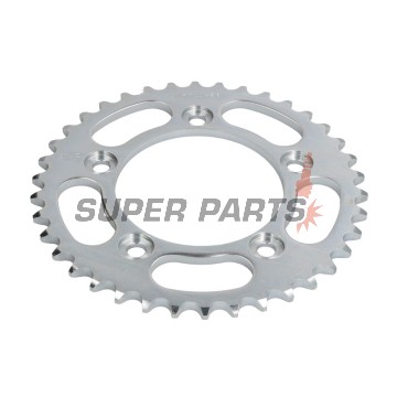 Πίσω γρανάζι -JT- JTR744,38, 38 δόντια, ατσάλινο, Ducati 749 749 2000-2006, 999 999 2003-2006, Biposto 749 2003-2007