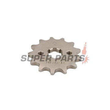 Μπροστινό γρανάζι -JT- JTF249,13, 13 δόντια, Honda ANF 125 2003-2012, C 125 2019, MSX 125 2013-2017, NSR 75 1992-2000, Kawasaki AE 50 1982-1983, AR 50 1981-1995, KLX 110 2002-2020
