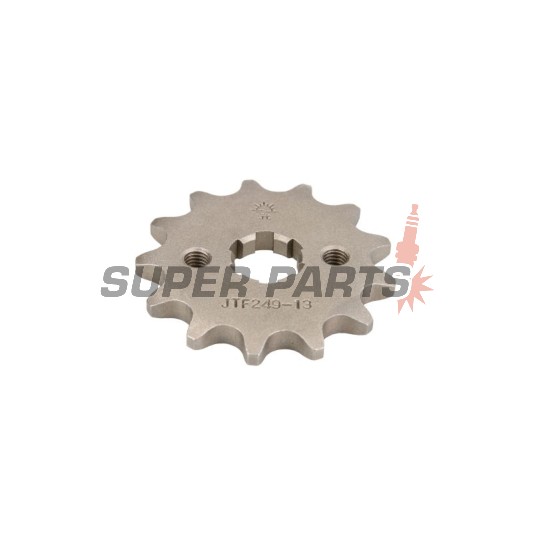 Μπροστινό γρανάζι -JT- JTF249,13, 13 δόντια, Honda ANF 125 2003-2012, C 125 2019, MSX 125 2013-2017, NSR 75 1992-2000, Kawasaki AE 50 1982-1983, AR 50 1981-1995, KLX 110 2002-2020