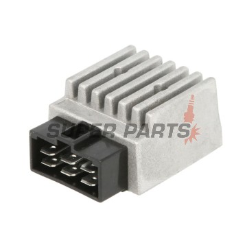 Ανορθωτής/ρυθμιστής φόρτισης -MOTORIX- 12V, 6 pin, Derbi Senda, GPR 50cc