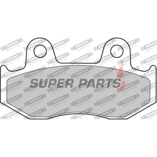 Τακάκια φρένων -FERODO- FDB2119EF, Honda CH125 Spacy, PS125i/150i, SES125/150 Dylan; Suzuki AN250/400 Burgman (1983-2013)