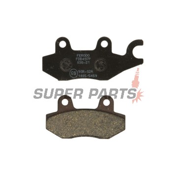 Τακάκια φρένων -FERODO- FDB497P, Honda Rebel CMX/CA125-250, Husqvarna TE610, Kawasaki KDX/KLX/KX, Kawasaki Bayou/Brute Force, Kymco Agility/People/Like, Peugeot Satelis 250, Hyosung MS3 125/250, Malaguti Blog/Centro, Benelli Caffenero 250