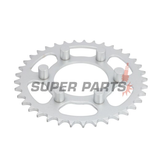 Πίσω γρανάζι -JT- JTR19,37, 37 δόντια, ατσάλινο, Aprilia AF1 125 1988-1993